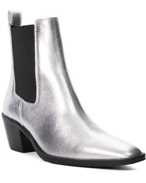 Dune Pexas Chelsea Boot - White