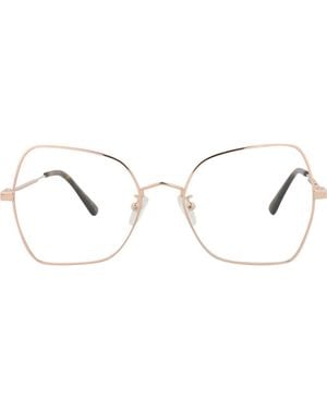 McQueen 55Mm Square Optical Glasses - Multicolor