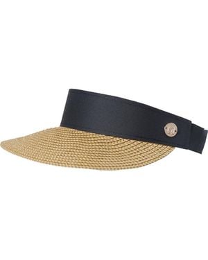 Bruno Magli Straw Visor - Blue