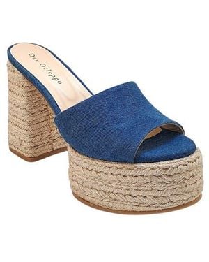 Dee Ocleppo Sunset Platform Espadrille Sandal - Blue
