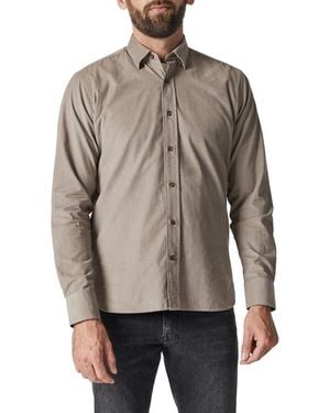 34 Heritage Corduroy Button-Up Shirt - Brown