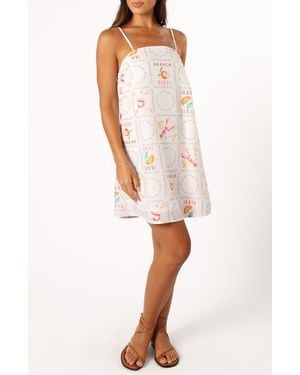 Petal & Pup Surri Babydoll Dress - White
