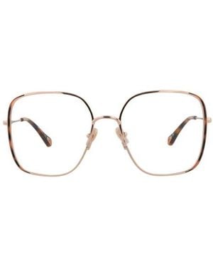 Chloé 55Mm Square Optical Glasses - Multicolor
