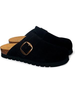 Plakton Bell Clog - Black