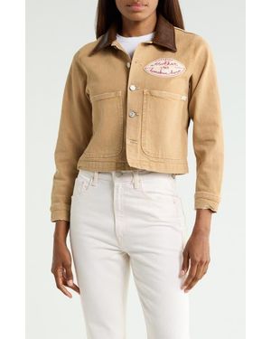 Mother The Workwear Shorty Jacket - White