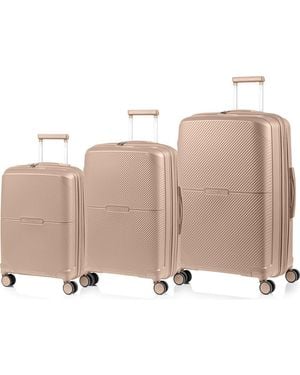 CHAMPS Aura 3-Piece Hardside Luggage Set - Multicolor