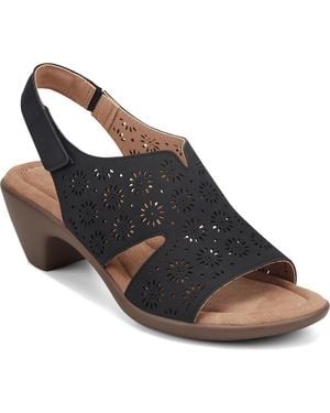 Easy Spirit Seconie Slingback Sandal - Black