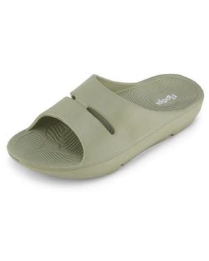 FLOOPI Sophie Comfort Slide Sandal - Green