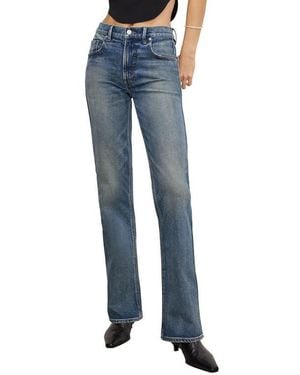 GOOD AMERICAN Good Standard Bootcut Jeans - Blue