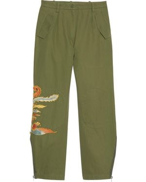 Sandro Glenwood Cotton Pants - Green