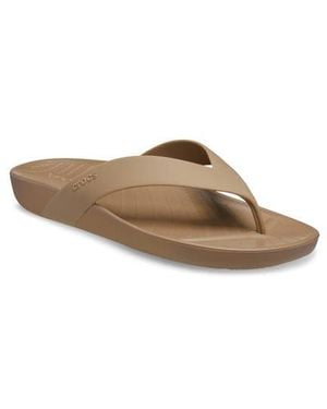 Crocs™ Splash Flip Flop - Brown