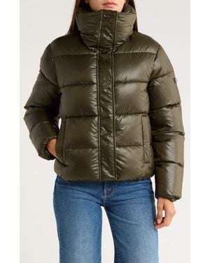 BCBGeneration Water Resistant Puffer Jacket - Brown