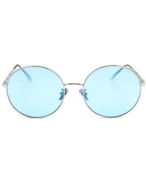 Retrosuperfuture 62Mm Round Sunglasses - Blue
