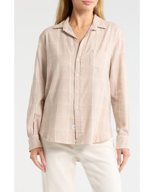 Frank & Eileen Relaxed Button-Up Shirt - Natural