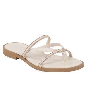 Italian Shoemakers Liesel Rhinestone Sandal - White