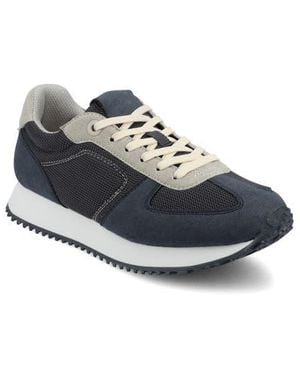 Journee Collection Flow Casual Sneaker - White