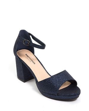 Ninety Union Jassy Block Heel Sandal - Blue