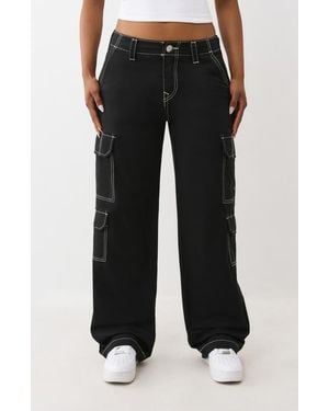 TRUE RELIGION Cargo Pants - Black