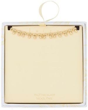 Leith Droplet Collar Necklace - Natural