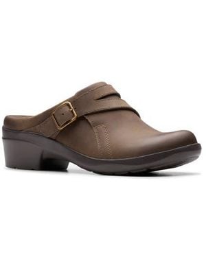 Clarks Angie Bradley Clog - Brown