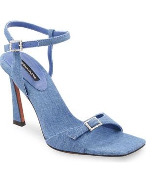 BCBGMAXAZRIA Skena Ankle Strap Sandal - Blue