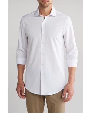 Perry Ellis Performance Tech Solid Shirt - White