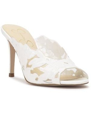 Jessica Simpson Justera Slide Sandal - White