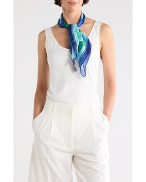 Vince Camuto Bold Stripe Bandana - White