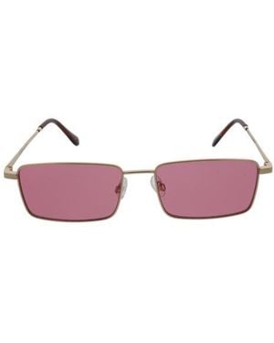BCBGeneration 58Mm Metal Rectangle Sunglasses - Pink