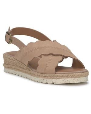 Lucky Brand Tonita Espadrille Wedge Sandal - Brown