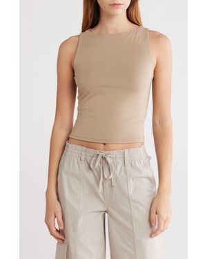 Abound Boat Neck Tank - Natural