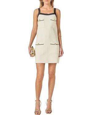 English Factory Knit Minidress - Natural