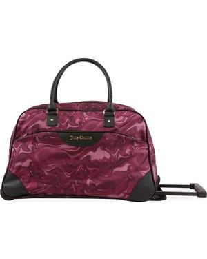 Juicy Couture Libra Rolling Duffle Bag - Purple