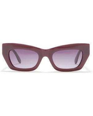 BCBGMAXAZRIA 57Mm Chunky Kitten Sunglasses - Purple