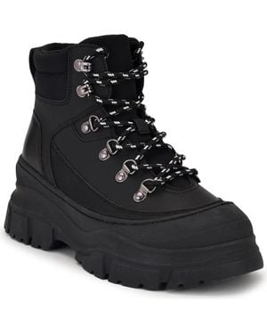 Nine West Budde Lug Sole Bootie - Black