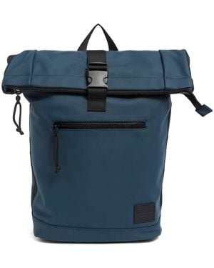 Duchamp Roll Top Backpack - Blue