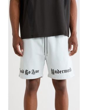 RTA Clyde Drawstring Shorts - Gray
