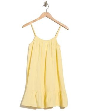 Abound Cotton Gauze Minidress - Yellow