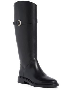 Reformation Franklin Leather Knee High Boot - Black