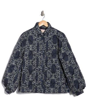 Hutch Griffith Diamond Quilted Jacket - Blue