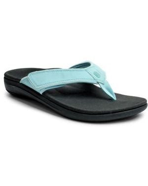 Revitalign Yumi Water Resistant Flip Flop - Green