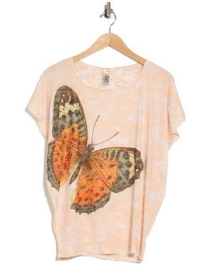 Go Couture Cap Sleeve Top - Pink