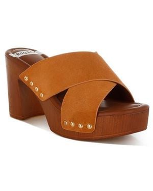Rag & Co Maersk Platform Sandal - Brown