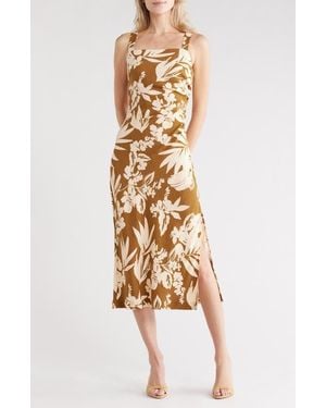 Rails Damaris Midi Dress - Metallic