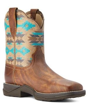 Ariat Anthem Shortie Western Boot - Blue