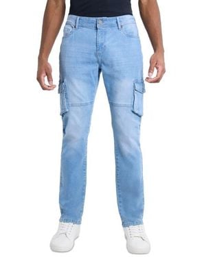 Xray Jeans Slim Fit Cargo Jeans - Blue