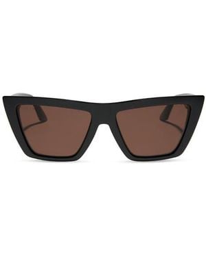 DIFF Winona Square Sunglasses - Brown