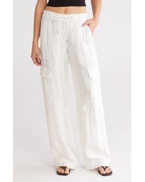 Jonathan Simkhai Aurora Parachute Utility Pants - White