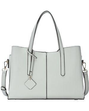 Sasha + Sofi Top Handle Satchel - Metallic