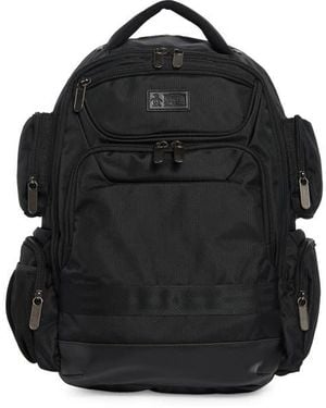 Original Penguin Luca Zip Pocket Backpack - Black